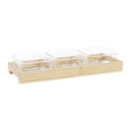 Tabla Aperitivo Basicos DKD Home Decor Natural 11 x 6 x 31.5 cm Set de 4 Precio: 13.95000046. SKU: S3041406