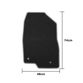 Set de Alfombrillas para Coche OCC Motorsport OCCMZ0012YE Mazda 6 Wagon 5 Piezas Set de Alfombrillas para Coche OCC Motorsport OCCMZ0012YE Mazda 6 Wagon 5 Piezas