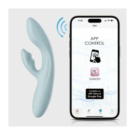 Vibrador Doble Estimulación Svakom Turquesa