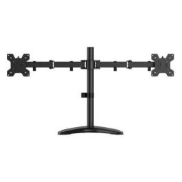 AISENS - SOPORTE DE MESA CON PEANA ECO GIRATORIO E INCLINABLE PARA MONITOR/TV 10KG (3 PIVOTES, 2 BRAZOS) DE 17-32, NEGRO AISENS - SOPORTE DE MESA CON PEANA ECO GIRATORIO E INCLINABLE PARA MONITOR/TV 10KG (3 PIVOTES, 2 BRAZOS) DE 17-32, NEGRO