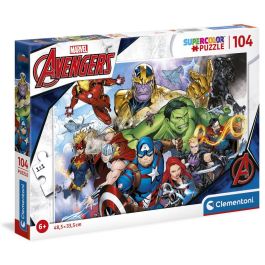 Clementoni Puzzle Vengadores Avengers Marvel 104 Piezas