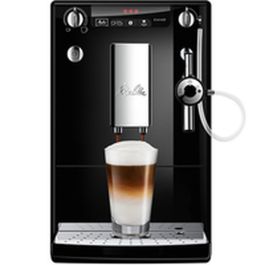 Melitta E957-101 Cafetera Espresso Automática Caffeo Solo & Perfect Molinillo Integrado Cappuccinatore 15 Bares 1400W Negra