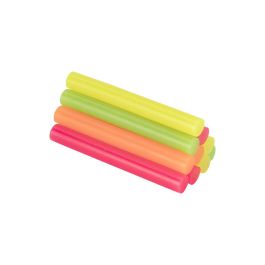 Salki Barras de cola termofusible Ø12x95mm colores flúor mix 430108 para decoración y hobby blister 12 unid.