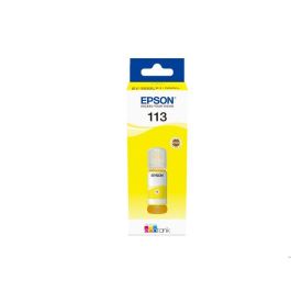 Epson Tinta Bote Amarillo Ecotank Et-5850, Et-5800, Et-16650, Et-16600, Et-5880, Et-5170 - Nº 113