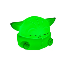 Wondee Lámpara Mandaloriano Grogu (Baby Yoda) de Silicona, Luz Nocturna Suave y Táctil