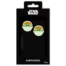 ERT GROUP Auriculares Baby Yoda Mandalorian Star Wars, Control Multifuncional, ABS, Cable 120cm, Jack 3.5mm Precio: 11.49999972. SKU: S5616359
