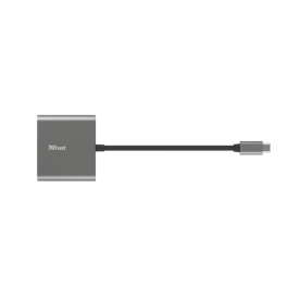Trust Dalyx Adaptador USB-C 3 en 1 con HDMI, USB-A y USB-C PD, Compatible con Portátiles, MacBooks y Tabletas - 23772