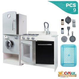 Cocina de Juguete Play & Learn Modern 95 x 95 x 30 cm Cocina de Juguete Play & Learn Modern 95 x 95 x 30 cm