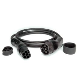 ROLINE Cable de Carga para Vehículo Eléctrico Tipo 2, 1 Fase, 7.4 kW, 32A, 3m, Negro, IP54/IP65