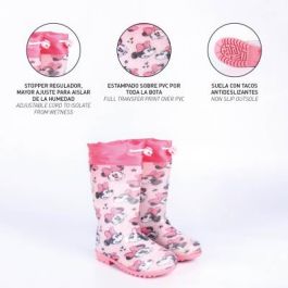 Botas Lluvia Pvc Minnie Rosa