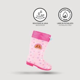 Botas Lluvia Pvc Paw Patrol Skye Rosa