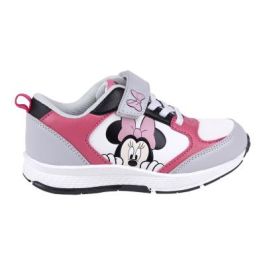 Zapatillas Deportivas Infantiles Minnie Mouse Gris Rosa 28