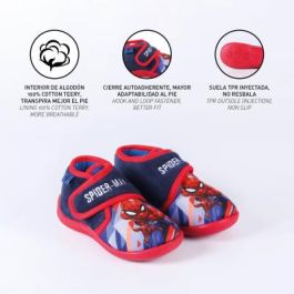 Zapatillas de Estar por Casa 3D Spider-Man Azul Rojo 23
