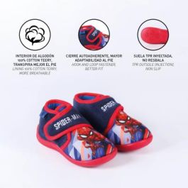 Zapatillas de Estar por Casa 3D Spider-Man Azul Rojo 25