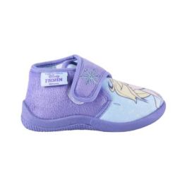 Zapatillas De Casa Media Bota Frozen 2 Lila