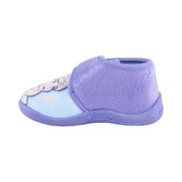 Zapatillas De Casa Media Bota Frozen 2 Lila