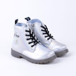 Botas Casual Infantiles Frozen Azul Luces LED 32