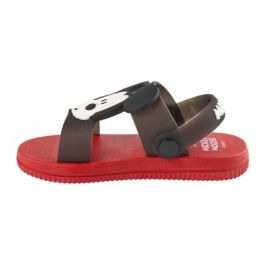 Sandalias Casual Goma Mickey Rojo