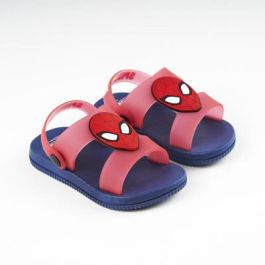 Sandalias Casual Goma Spiderman Azul