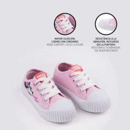 Zapatillas Casual Minnie Mouse Infantil Rosa 32