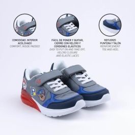 Deportiva Suela Tpr Con Luces Paw Patrol Light Gray