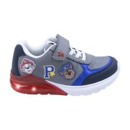 Deportiva Suela Tpr Con Luces Paw Patrol Light Gray