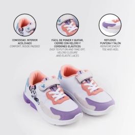 Zapatillas Deportivas con LED Minnie Mouse Multicolor 29