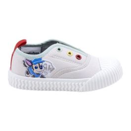 Zapatilla Loneta Suela Pvc Elásticos Paw Patrol Beige