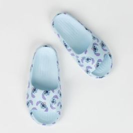 Chanclas Pala Eva Stitch Azul