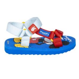 Sandalias Casual Velcro Mickey Azul Precio: 10.95000027. SKU: 2300006405
