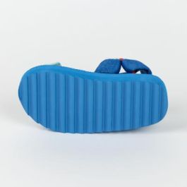 Sandalias Casual Velcro Sonic Azul