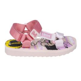 Cerdá t031 Sandalias Casual de Velcro para Niña Minnie Mouse Rosa Talla 31 (a partir de 3 años)