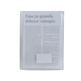 Carpeta Liderpapel Dossier Dos Bolsas 35584 Polipropilenodin A4 Incolora