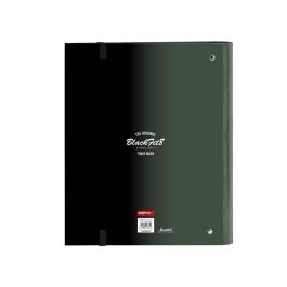 Carpeta de anillas BlackFit8 Gradient A4 Negro Verde militar (27 x 32 x 3.5 cm)