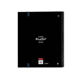 Carpeta de anillas BlackFit8 Urban A4 Negro Azul marino (27 x 32 x 3.5 cm)