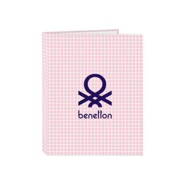 Carpeta Carton Folio 4 Anillas Mixtas Safta Benetton Vichy 265x40X330 mm Carpeta Carton Folio 4 Anillas Mixtas Safta Benetton Vichy 265x40X330 mm