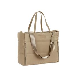 Bolso con bolsillo para portatil 14,1'' moos capsula acolchado "camel" 54x31x17cm Precio: 54.274187. SKU: S4306996