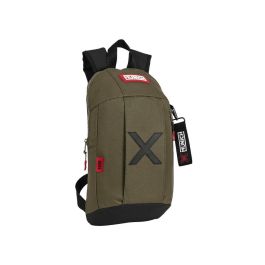 Mochila Infantil Munich Class Mini Negro Verde militar (22 x 39 x 10 cm) Precio: 16.3350003025. SKU: S4306823