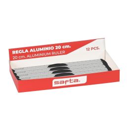 Regla Aluminio Safta 20 cm