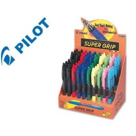 Pilot Bolígrafo Supergrip M Colores Surtidos Expositor 60 Ud