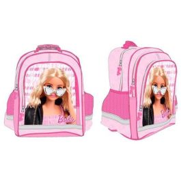 Mochila barbie doble compartimento adaptable a carro 41,5 x 30 x 17 cm.