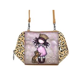 Bolso Bandolera Gorjuss Leopardo (26 x 15,5 x 9,5 cm)