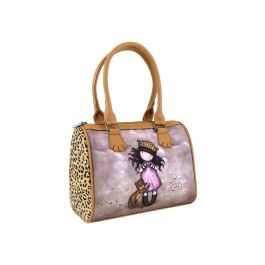 Bolso de Mano Gorjuss Leopardo (28 x 22 x 13 cm)