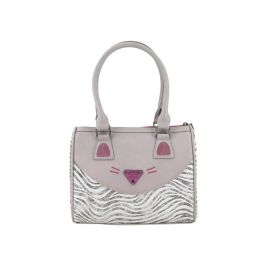 Bolso de Mano Gorjuss Ruby wild Gris (28 x 22 x 13 cm)