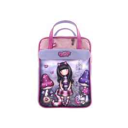 Mochila Gorjuss Cheshire cat Rosa Morado (27 x 10 x 37 cm)