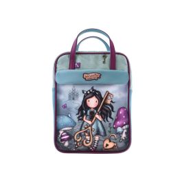 Mochila Gorjuss Curiosity Gris Verde (27 x 10 x 37 cm)