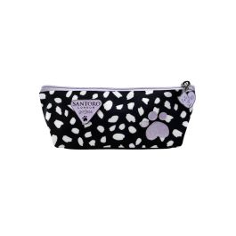 Estuche Escolar Gorjuss Smitten kitten Negro Blanco (22.3 x 8.8 x 5.7 cm)