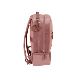 Mochila Accesorios Bebé Safta Marsala Rosa (30 x 43 x 15 cm)