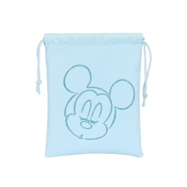 Portameriendas Mickey Mouse Clubhouse 20 x 25 cm Saco Azul claro