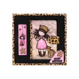 Set de Papelería Gorjuss Purrrrrfect love Leopardo